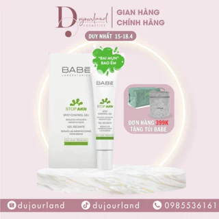 Gel chấm mụn BABÉ STOP AKN Spot Control Gel 8ml