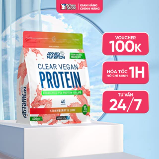 Sữa Tăng Cơ Applied Nutrition Clear Vegan Protein 40 Servings Chính Hãng