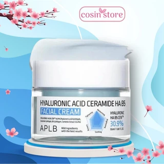 Kem Dưỡng Ẩm Phục Hồi Da APLB Hyaluronic Acid Ceramide HA B5 55ml Facial Cream Hàn Quôc shop Cosin Store