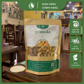 Granola mix các loại hạt NUTSMEELY (500g - 1000g) hạt ăn vặt cho bà bầu, văn phòng, ăn kiêng, giảm cân