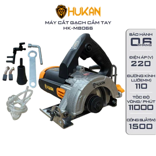 Máy cắt gạch HUKAN M8066, Công suất 1500W, Động cơ Lõi đồng