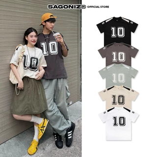 Áo thun thể thao Localbrand SAGONIZ 10 TEE - Unisex thoải mái năng động