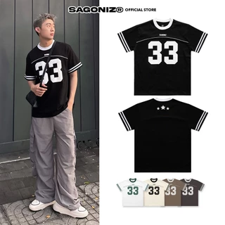 Áo thun thể thao Localbrand SAGONIZ 33 TEE - Unisex thoải mái năng động