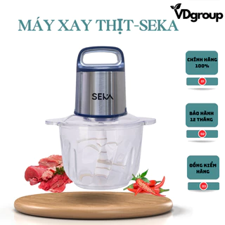 máy xay thịt đa năng dung tích 2L công suất 500W lưỡi dao 4 cánh sắc bén bảo hành 12 tháng