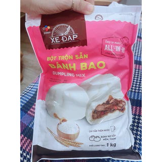 Bột trộn sẵn bánh bao Xe đạp 1 kg (có men)