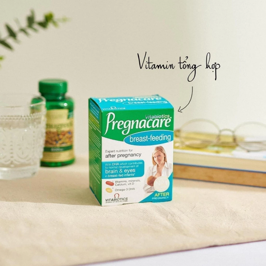 Vitamin tổng hợp Pregnacare Breastfeeding cho mẹ sau sinh Anh