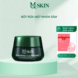 Bột Rửa Mặt  Nhân Sâm và Nhụy Hoa Nghệ Tây  MQSkin 100G