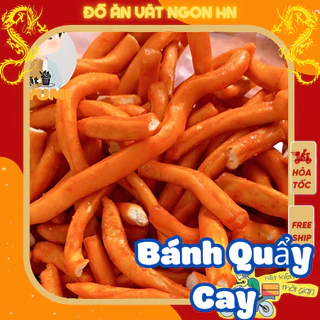 Quẩy cay 500g đồ ăn văt bim bim tẩm vị ăn vặt tuổi thơ ngon giòn hấp dẫn giá rẻ