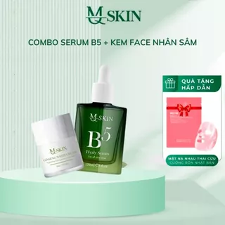 Combo Serum B5 30ml + Kem Face Nhân Sâm New30g