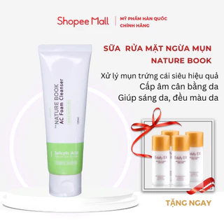 Sữa Rửa Mặt Ngừa Mụn Cân Bằng Da Naturebook Hàn Quốc