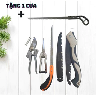 CB 02- Combo dụng cụ làm vườn- cắt tỉa chuyên dụng cho người mới tập chơi cây cảnh- bộ dụng cụ gia đình