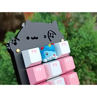 Keycap Unikon Doremon clone trang trí bàn phím cơ