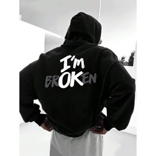 Áo Khoác Hoodie Oversize BB - Boiz Big Size Nam Form 90kg - 130kg