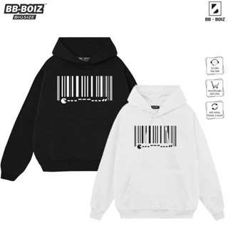 Áo hoodie BB - Boiz Big Size nam size lớn, form 90kg - 130kg - Mã vạch