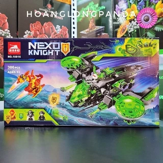 [Nexo Knight] Lắp ráp Lari 10816 | 72003 Berserker Bomber | 386 chi tiết