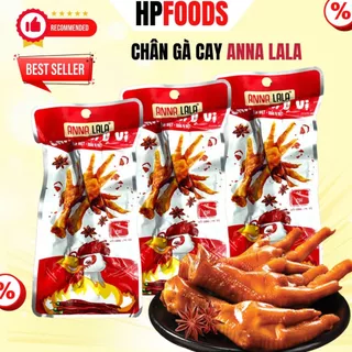 Chân gà cay ủ vị Anna Lala-1 cái chân gà cay vị Tứ xuyên tương thơm ủ vị Anna Lala 45g