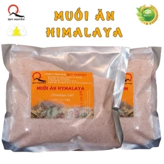 Muối ăn Hymalaya (LOẠI NGON) Quy Nguyên Thầy Tuệ Hải 400gram 1kg - CHÙA LONG HƯƠNG