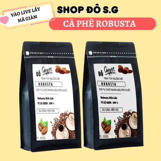 Cà Phê Robusta Nguyên Chất Rang Mộc 100% Hương Vị Đắng Đầm Hậu Ngọt Thơm[freeship] Cafe Sạch Đăk Lăk Shop Bách Hoá Đô