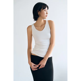 [BEING.ATELIER] Áo tanktop nữ Drapped Cotton Top