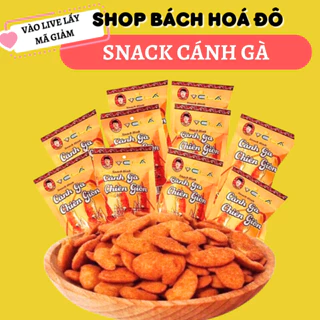 Bịch 30 Gói Bim Bim Cánh Gà Chiên Giòn VELA, Snack Cánh Gà Nội Địa, đồ ăn vặt cổng trường.