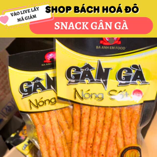 Snack gân gà nóng sốt Ba Anh Em Food (gói 30g)❤️ Live freeship ❤️ Shop Bách Hoá Đô