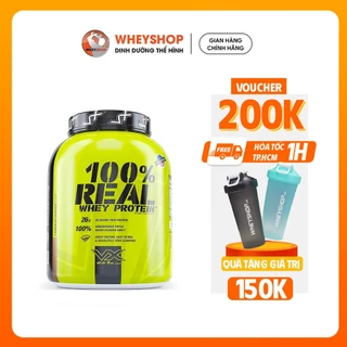 [Freeship + Tặng Quà] Sữa dinh dưỡng tăng cơ VitaXtrong Real Whey 5Lbs (2.3kg) - WHEYSHOP VN