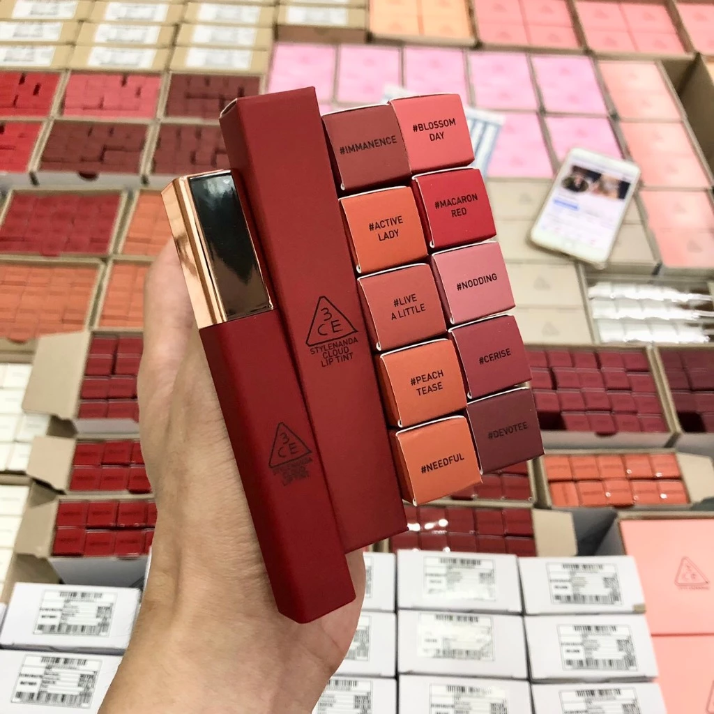 (BILL KOREA) Son Kem Lì 3CE Cloud Lip Tint 4g