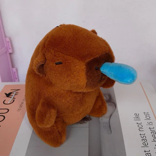 Móc Khoá Gấu Bông CAPYBARA Chuột Lang Nước Chảy Mũi/Thổi Bong Bóng Cute Mẫu Mới