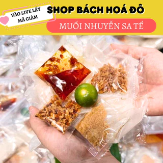 10b Bánh tráng Sa tế Ớt Tắc muối nhuyễn hành phi Bánh Tráng Tây Ninh bách hoá đô