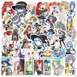 50 Hình sticker Mushoku Tensei dán trang trí anime manga Isekai ittara Honki dasu dễ thương - DB.217