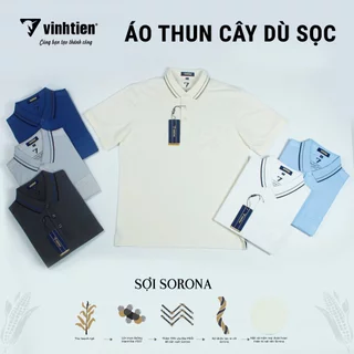 Áo Polo Cây Dù Trơn Trung Niên 425 VĩnhTiến - Nhiều Màu