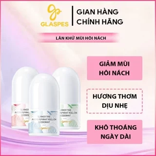 Lăn Khử Mùi Hương Nước Hoa Nữ Loại Mới Giúp Ngăn Mùi Hôi, Khô Thoáng Dưới Cánh Tay Mờ Thâm Dưỡng Trắng Da