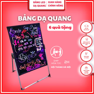 Bảng Led Huỳnh Quang, Bảng Viết Dạ Quang, Bảng Led Viết Tay ( Tặng kèm combo 10 món phụ kiện )