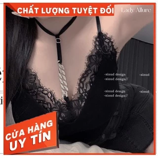 -Áo Croptop Hai Dây Phối Ren Mỏng Nhẹ Có Đệm Ngực Hở Lưng Thời Trang Mùa Hè Cho Nữ  Mã 36338 Của EVASHOP