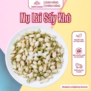 Hoa nhài nụ sấy khô nguyên bông ít vụn 100gr GIA MỸ