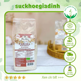 Bột Yến Mạch Hữu Cơ Pasta Nature 200g