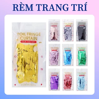 [Lẻ] Rèm Kim tuyến Trang Trí Sinh Nhật Ngang 1m, Dài 2m