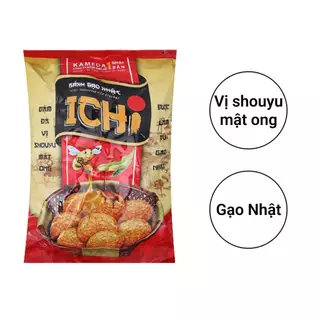 COMBO 7 GÓI Bánh gạo Nhật vị Shouyu mật ong Ichi gói 100g