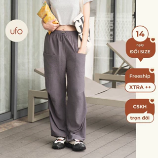 Quần gió nhăn dúm gấu trendy Parachute Pants - ufo.thebasic