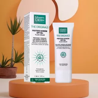 Kem Chống Nắng Phổ Rộng Martiderm The Originals Proteos Screen SPF50+ Fluid Cream Bảo Vệ Toàn Diện, Chống Nám 40ml