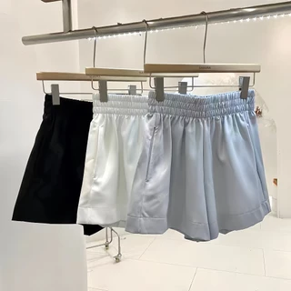 Quần short lưng chất cát hàn form chữ A basic dễ thương - [qs18] - Xàm Xí Shop