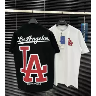 Áo Los Angeles in chữ LA Tay lỡ Cotton Cao Cấp