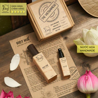 Nước Hoa Handmade IRIS PERFUME, Mùi GIỌT HUẾ, Tông Hoa Cỏ Thanh Mát, Dành Cho Nữ