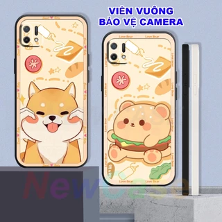 Ốp lưng Oppo A16k in hình họa tiết động vật cute đáng yêu