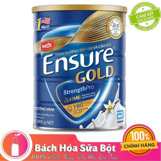 Sữa Bột Abbott Ensure Gold Hương Vani (Lon 800g)