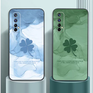 Ốp lưng Realme 7 / Realme 7 Pro cỏ 4 lá,lá phong may mắn bình an cute đẹp giá rẻ