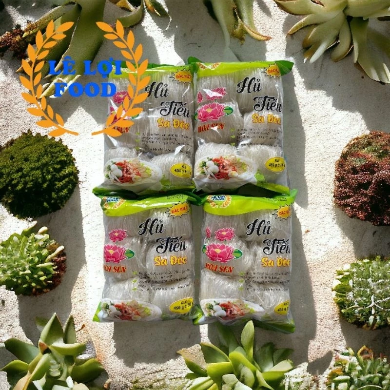 Combo 4 gói Hủ Tiếu Khô Sa Đéc -Hủ Tiếu Dai