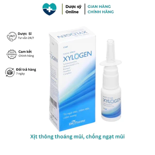 Dung dịch xịt mũi XYLOGEN Dược Khoa - Giúp thông thoáng mũi (lọ 15ml)