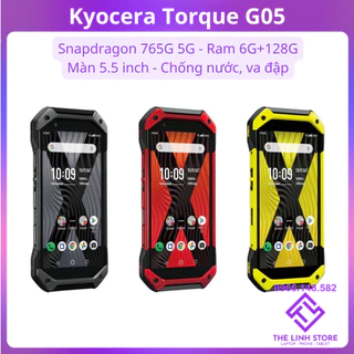 Điện thoại Kyocera Torque G05 KYG01 ram 6G 128G - Snapdragon 765G