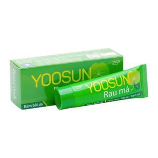 Kem Yoosun Rau Má trị mụn,rôm sảy,mẩn ngứa,hăm da,côn trùng đốt,dịu da (25g)